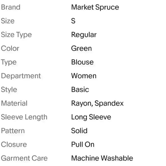 NWT Market & Spruce Olive Estoria French Terry Pocket Knit Long-Sleeve Top - Picture 11 of 11